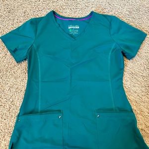 Healing hands Hunter green Scrubs